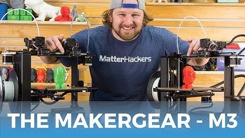 MakerGear M3 3D Printers // Product Review & Highlights