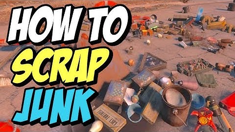 Fallout 4 How to Scrap Junk