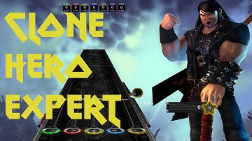 Trying Clone Hero Expert (PC Ultrawide)