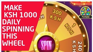 Make Up to and Above Ksh. 1000 Daily Spinning this Wheel and Sharing with your Friends screenshot 4