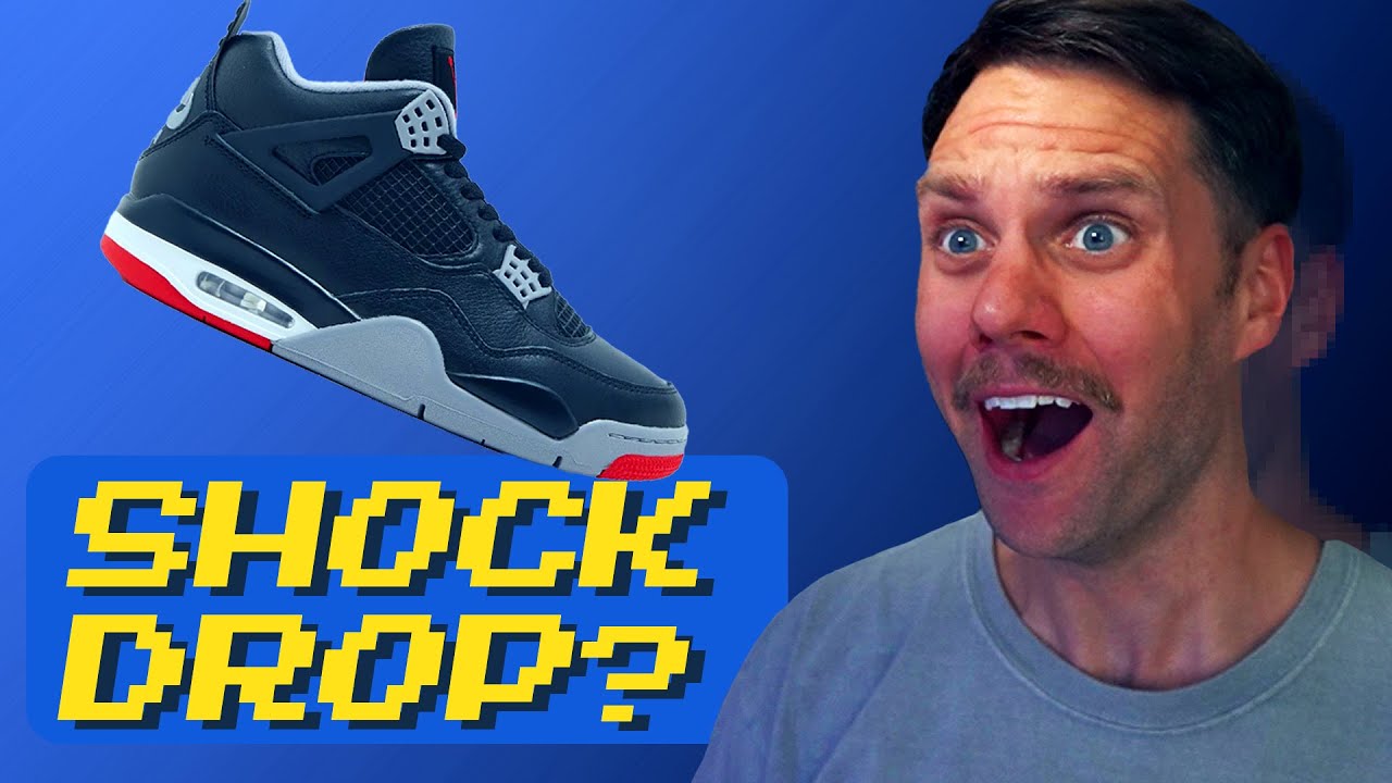 WHERE IS THE SHOCK DROP! Air Jordan 4 Bred Reimagined & Air Jordan 3
