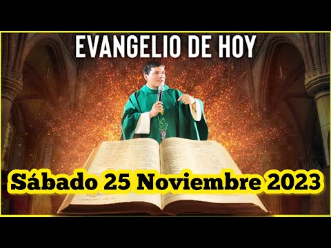 EVANGELIO DE HOY Sábado 25 Noviembre 2023 con el Padre Marcos Galvis