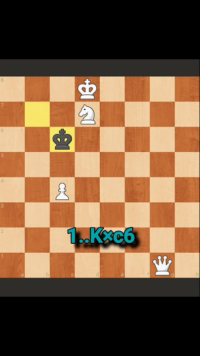 Promote to Knight Chess Puzzle - SparkChess