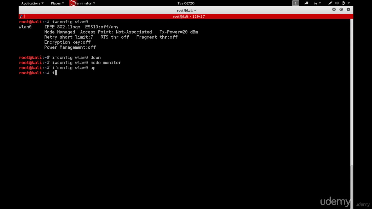 Enabling Monitor Mode Manually - YouTube