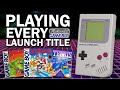 Playing EVERY Nintendo Game Boy Launch Game In 2020