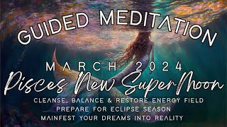 New Moon March 2024 Guided Meditation | Manifest Your Dreams by The Psychic Soul Meditations 49,138 views 2 months ago 39 minutes