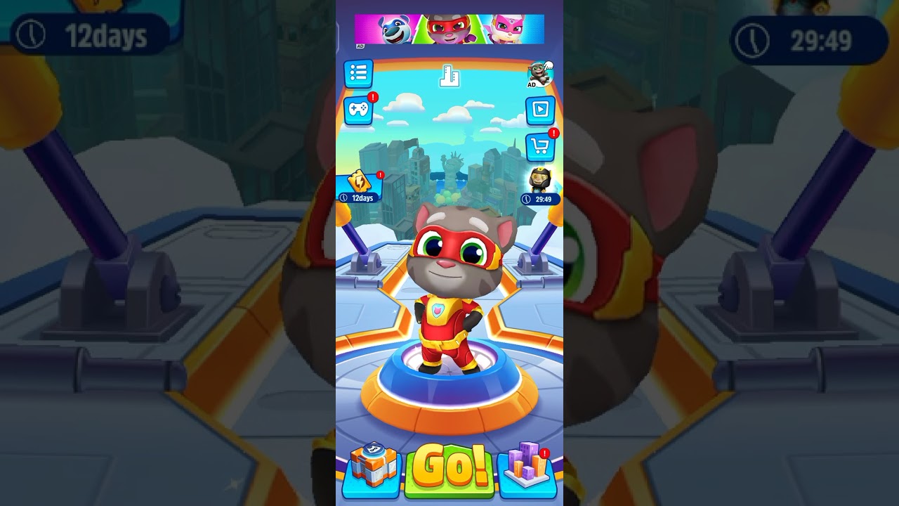 cara h4ck talking tom hero pakai lucky patcher😃