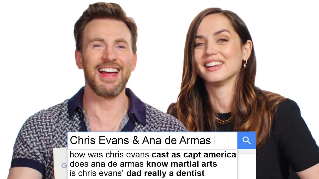 Chris Evans & Ana de Armas Answer the Web's Most Searched Questions WIRED