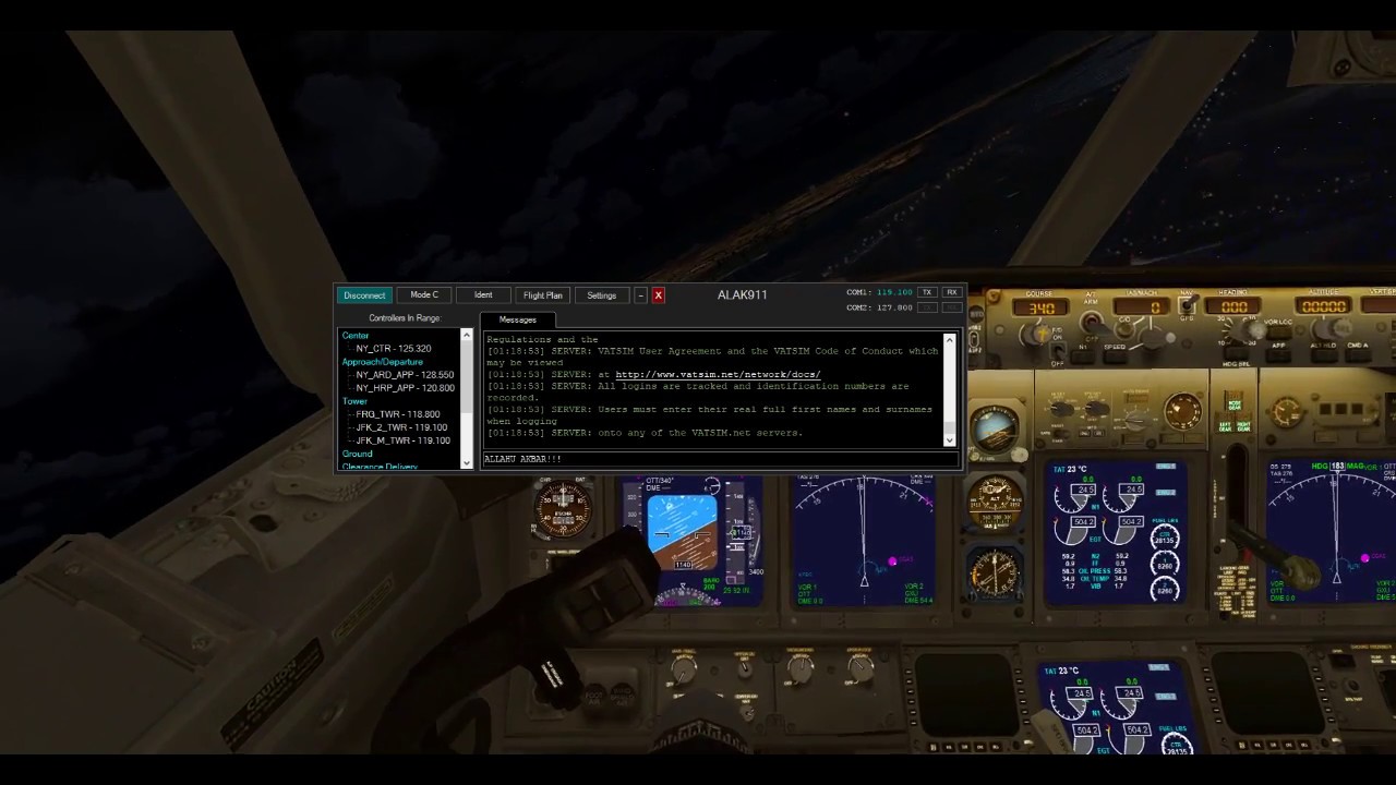 VATSIM Trolling! | Episode 1 | ALLAHU AKBAR!!