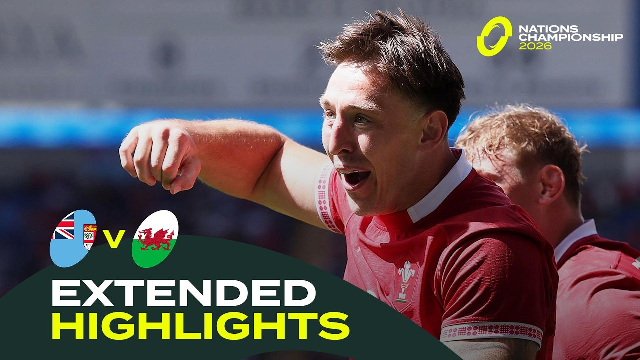 Non-Stop FLARE! π₯| Wales v Fiji | Nations Championship 2026 | Highlights