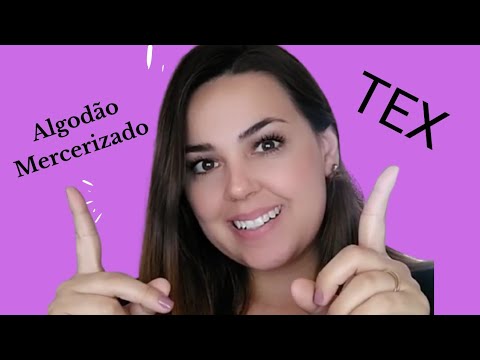 Vídeo: O que se entende por algodão mercerizado?