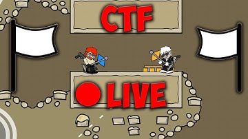 Mini Militia CTF LIVE STREAM !! Capture The Flag Gameplay