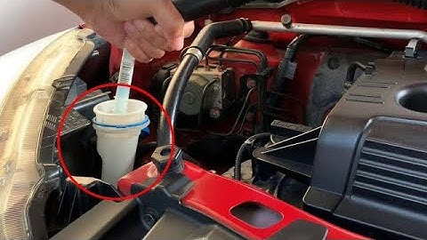 The Fastest Way to Drain Windshield Washer Reservoir
