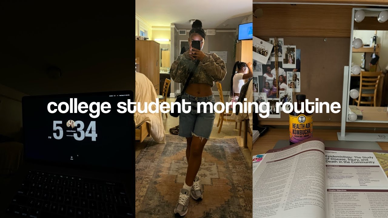 College Student Morning Routine 📓