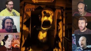 "Реакции Летсплейщиков" на Нападение Пайпера из Bendy and the Ink Machine: Chapter Three