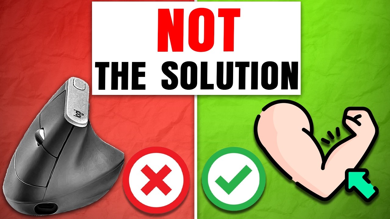 Вертикальная мышь не помогла 99% моих пациентов