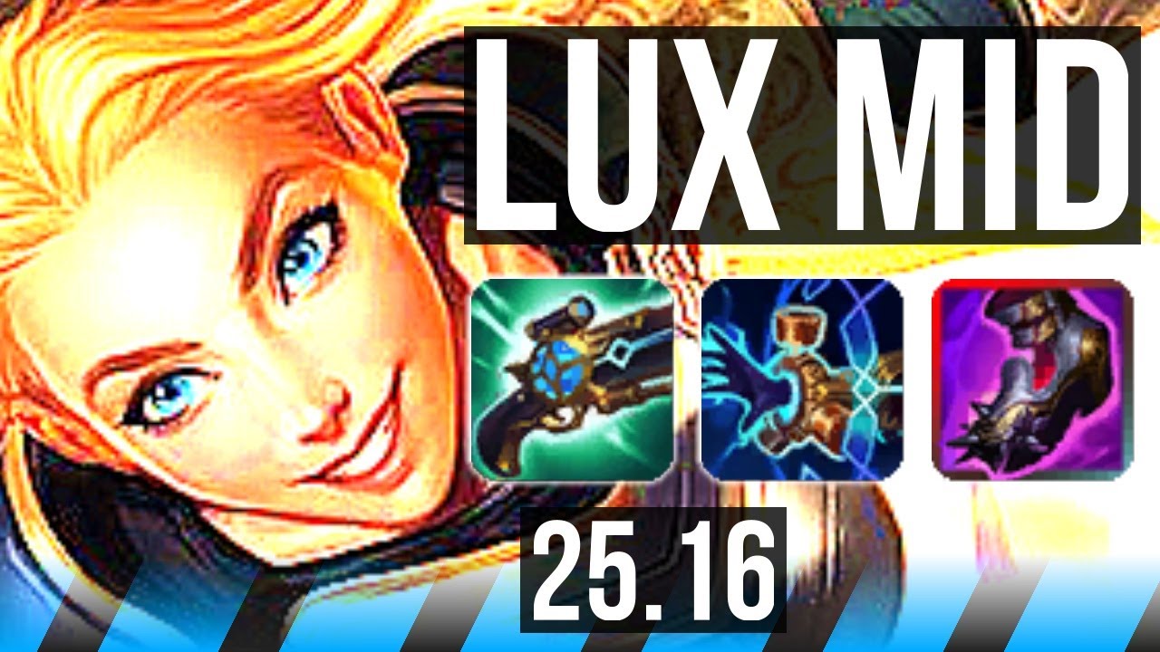 LUX vs VIEGO (MID) | 6/0/8, 70% winrate, Dominating | KR Master | 25.16