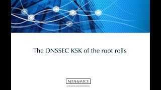 The DNSSEC KSK of the root rolls