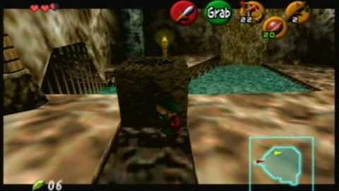 Legend of Zelda Ocarian of time Great Deku Tree part [2/2]
