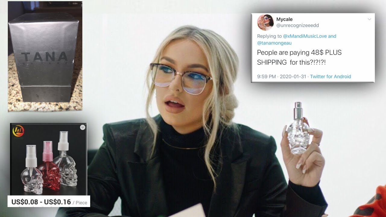 Tana Mongeau's perfume ISN'T going too well... yikes