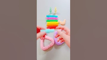 Mini Pop Tubes ASMR | #shorts #satisfying #fidget #poptube