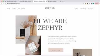 Meet Zephyr Theme