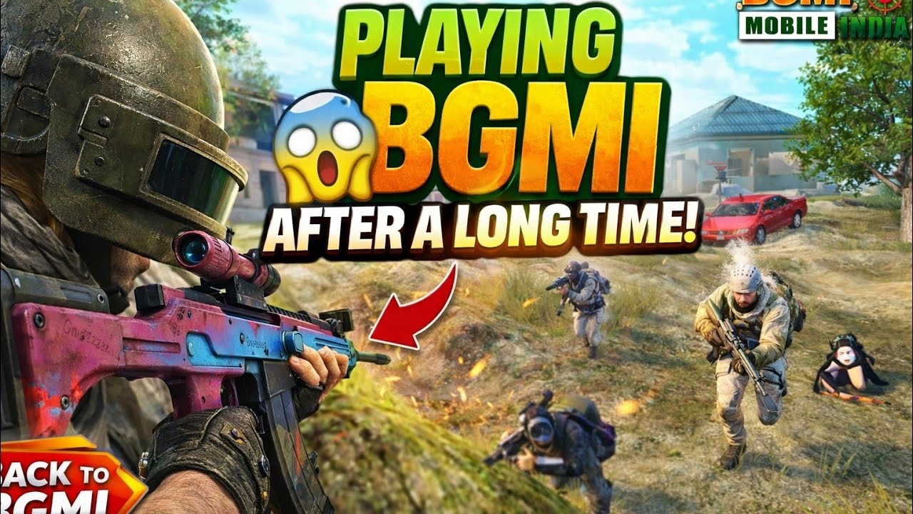 Playing BGMI After a Long Time 😱 | Am I Still Pro? - YouTube