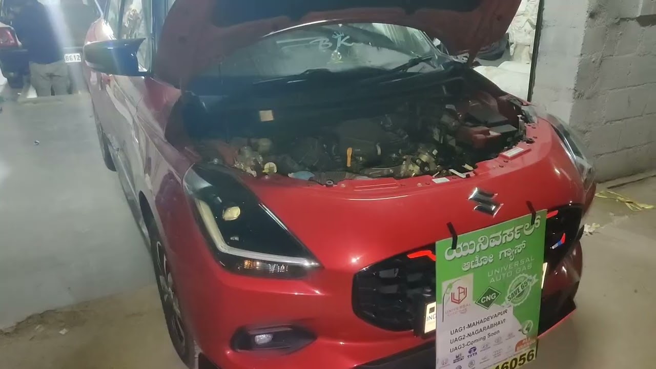 Old M800 / New SwiftAMT CNG Fitting 