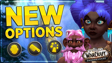 NEW Gnome Character Customization Options | Skin Color, Earrings, Mustache & More!|Shadowlands Alpha