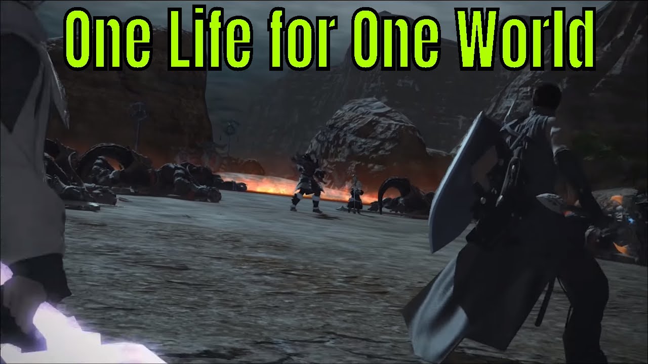Final Fantasy XIV:  (Emotional) One Life One World Warriors of Light Vrs Warriors of Darkness