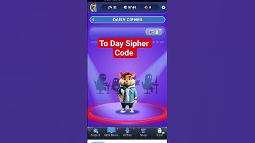 Hamster Kombat Daily Cipher Code Today 🔐🔥 | New Secret Code Reveal