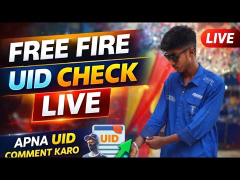 Uid Live. Check 👉 FREE FIRE UID CHECK LIVE 🔥 | UID Review | Golden Gaming 18 - YouTube
