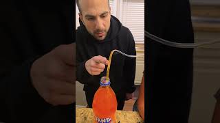 Sneaky way to drink fanta