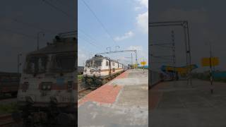 🔥 Darbhanga Weekly Express With WAP7 37104 | Kolkata Darbhanga Weekly Express #shorts #viral #trend