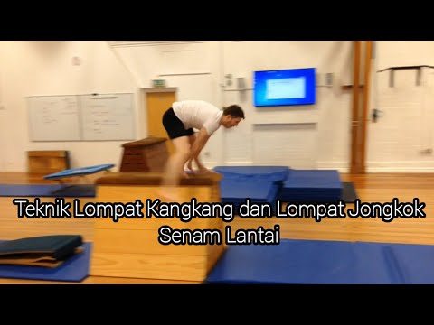 MATERI PEMBELAJARAN SENAM LANTAI TEKNIK LOMPAT KANGKANG DAN LOMPAT JONGKOK