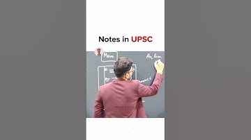 How to make NOTES for UPSC? | By Naman Sir #shorts #upsc #ias