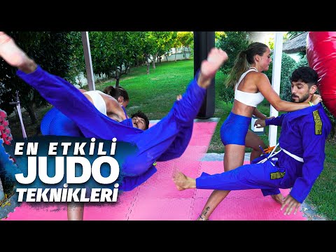 Judocu Kızla GÜREŞTİM | Judo Teknikleri