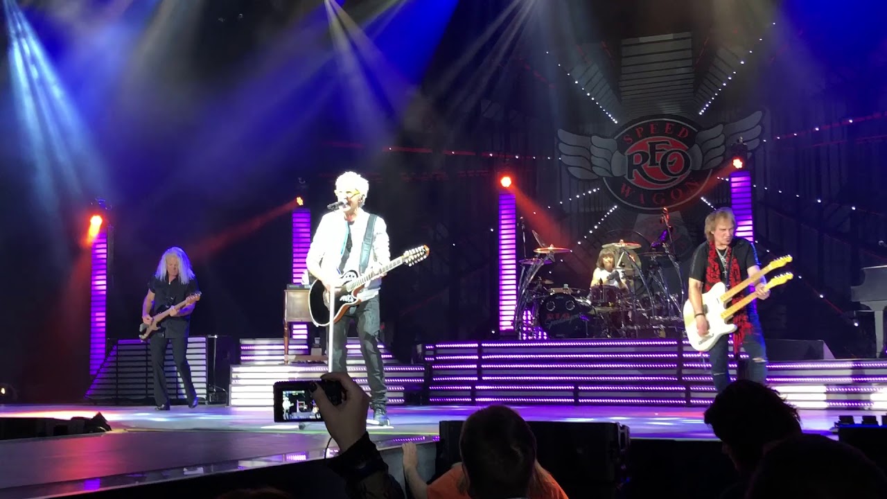 REO Speedwagon “LIVE” Huntington, WV “Time for Me to Fly” 04/06/2018 ...