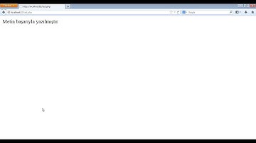 Php Dersleri - Dosya İşlemleri Dosyalarla Çalışmak| Ders - 27