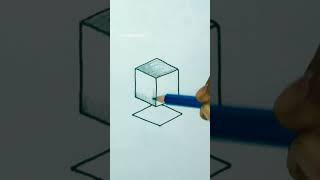 How to draw - Easy 3D Cube
