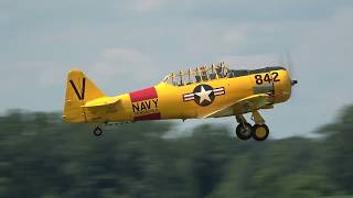 T-6, SNJ & CJ6 at the National Warplane Museum, Geneseo 2017