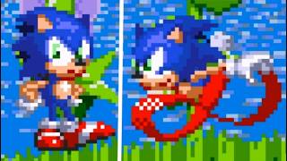 Custom Hybrid Sonic in Sonic 1 Forever