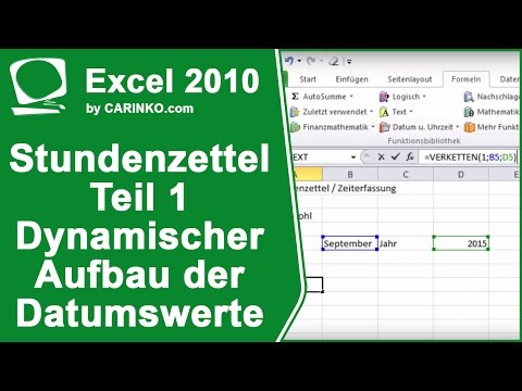 Video: So Erstellen Sie Einen Stundenzettel