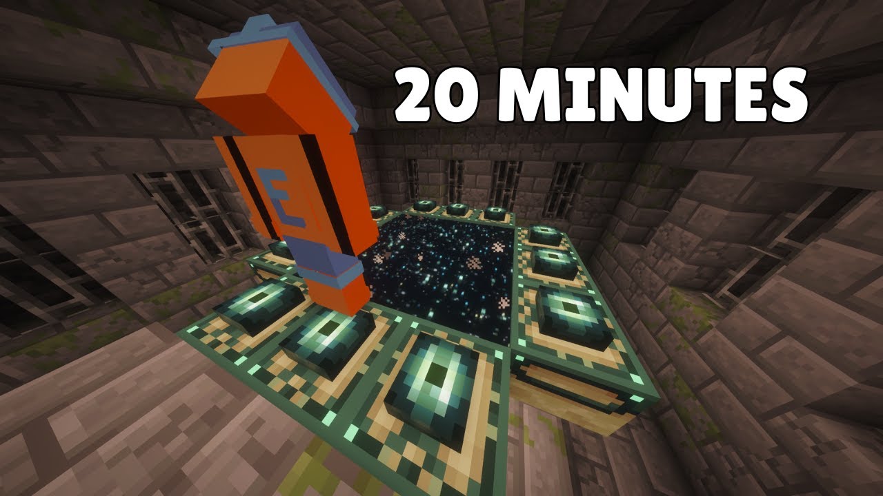 How Anyone Can Beat Minecraft In Under 20 Minutes - YouTube