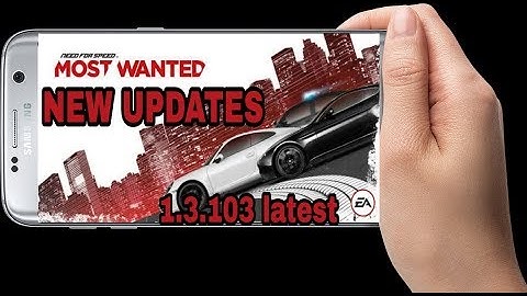 ll Need for speed most wanted ll 1.3.103 apk + mod Data for android