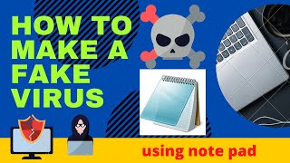 How to make a fake virus using notepad screenshot 4