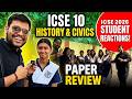 🔥 ICSE 10th History and Civics | Paper Review | ICSE Class 10 | ICSE Board 2026