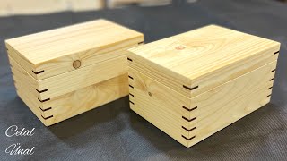 Wooden box / Making a simple box from pallet wood / Woodworking diy