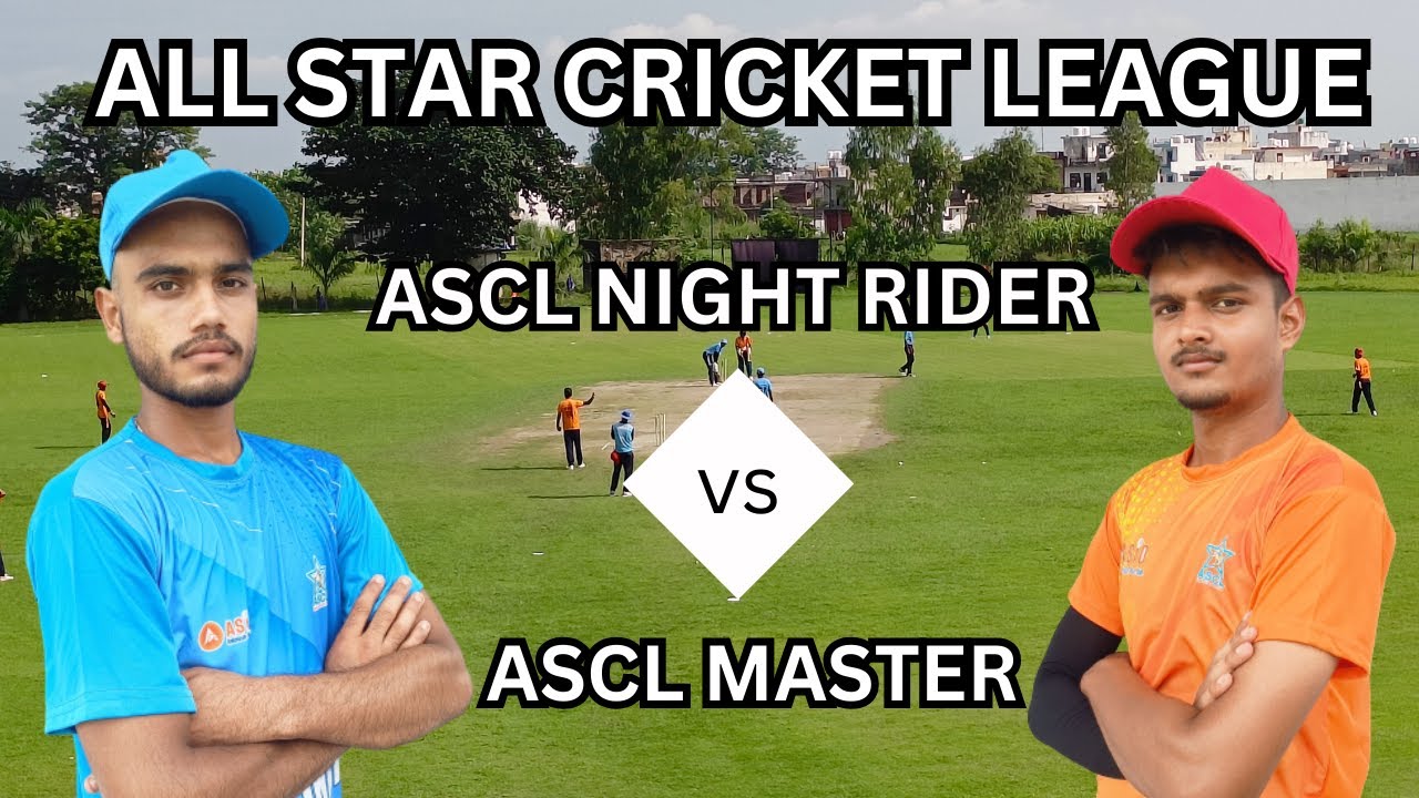 Live Match ASCL INDIA Masters U-19 vs ASCL INDIA Night Riders U-19 Match-2 #youlivesport