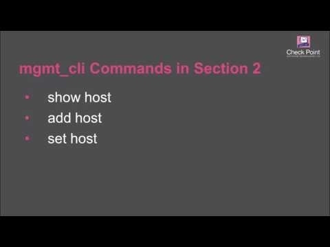 Creating Host Objects with R80 Management API Tutorial | Security Management Tutorial